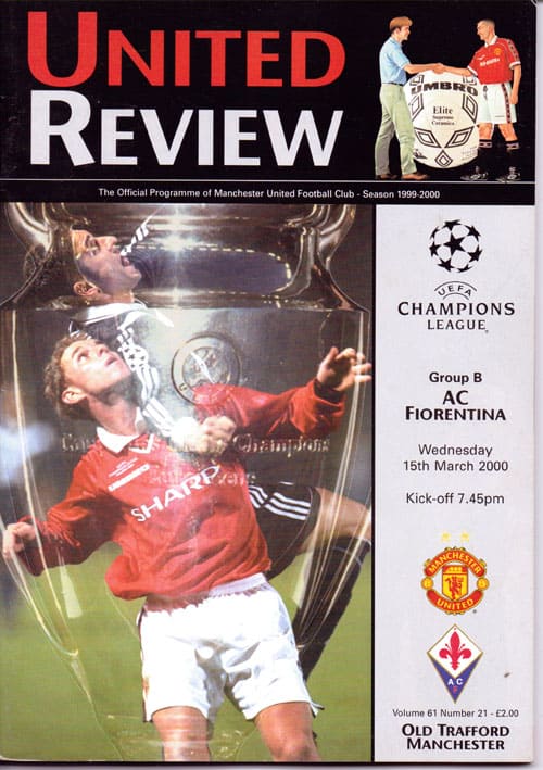 Manchester United FC v AC Fiorentina